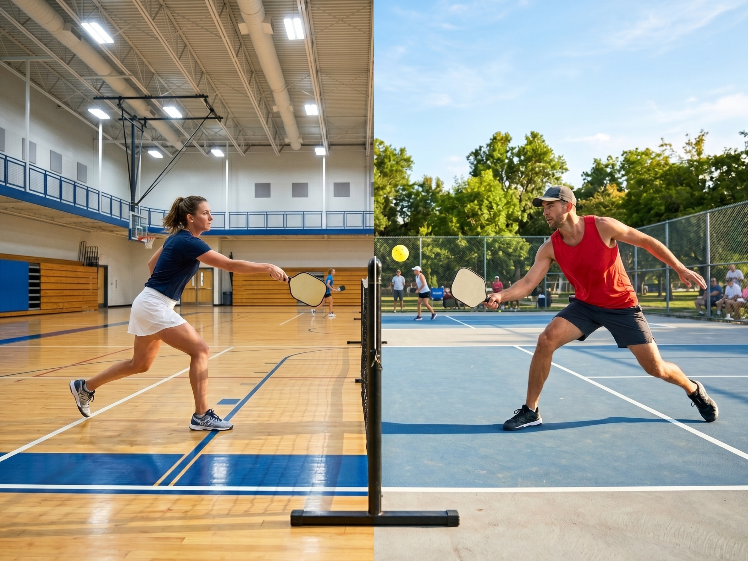 Indoor vs. Outdoor Pickleball: Does Your Paddle Matter?