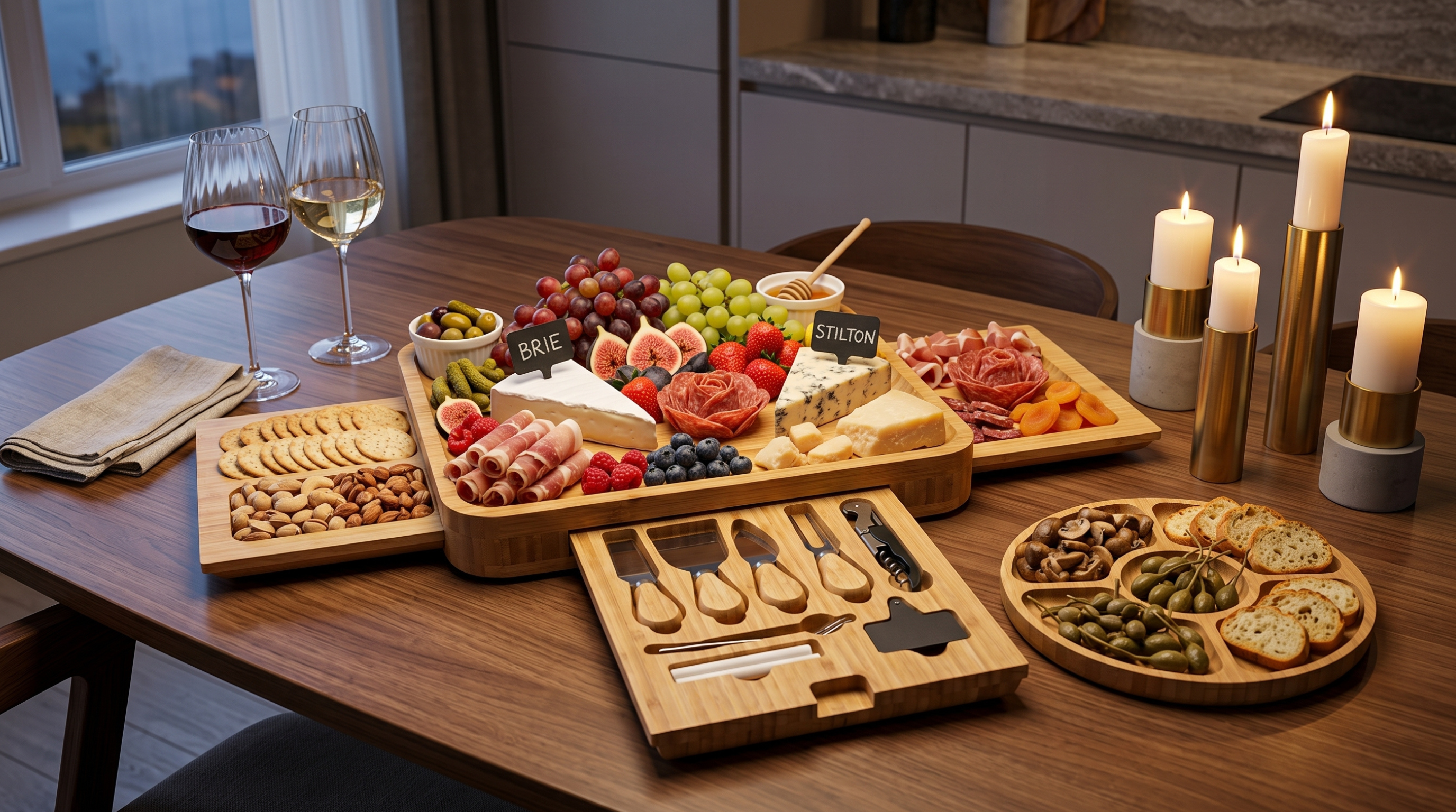 Best Luxury Charcuterie Board Sets for Serious Entertainers