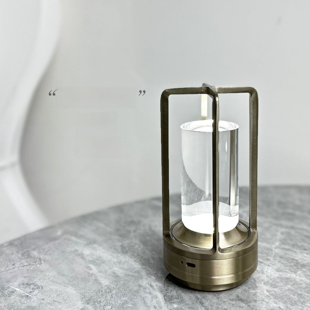 Retro LED Cross Touch Table Lamp