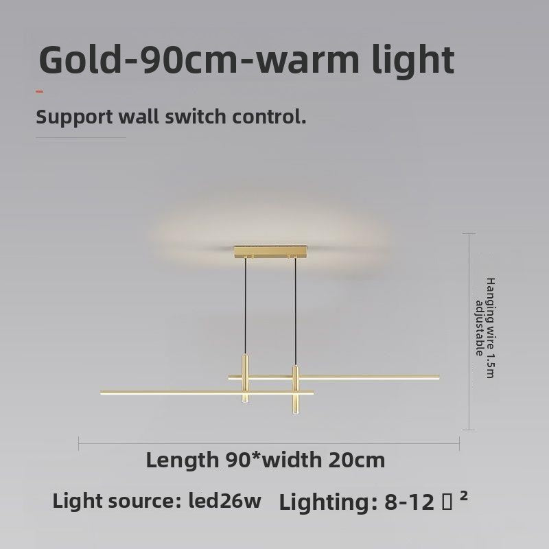 Nordic minimalist LED chandelier