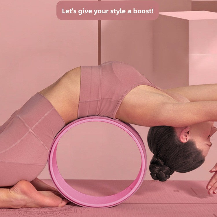 Sun Lake High-Density EVA Yoga Wheel for Pilates and Back Training