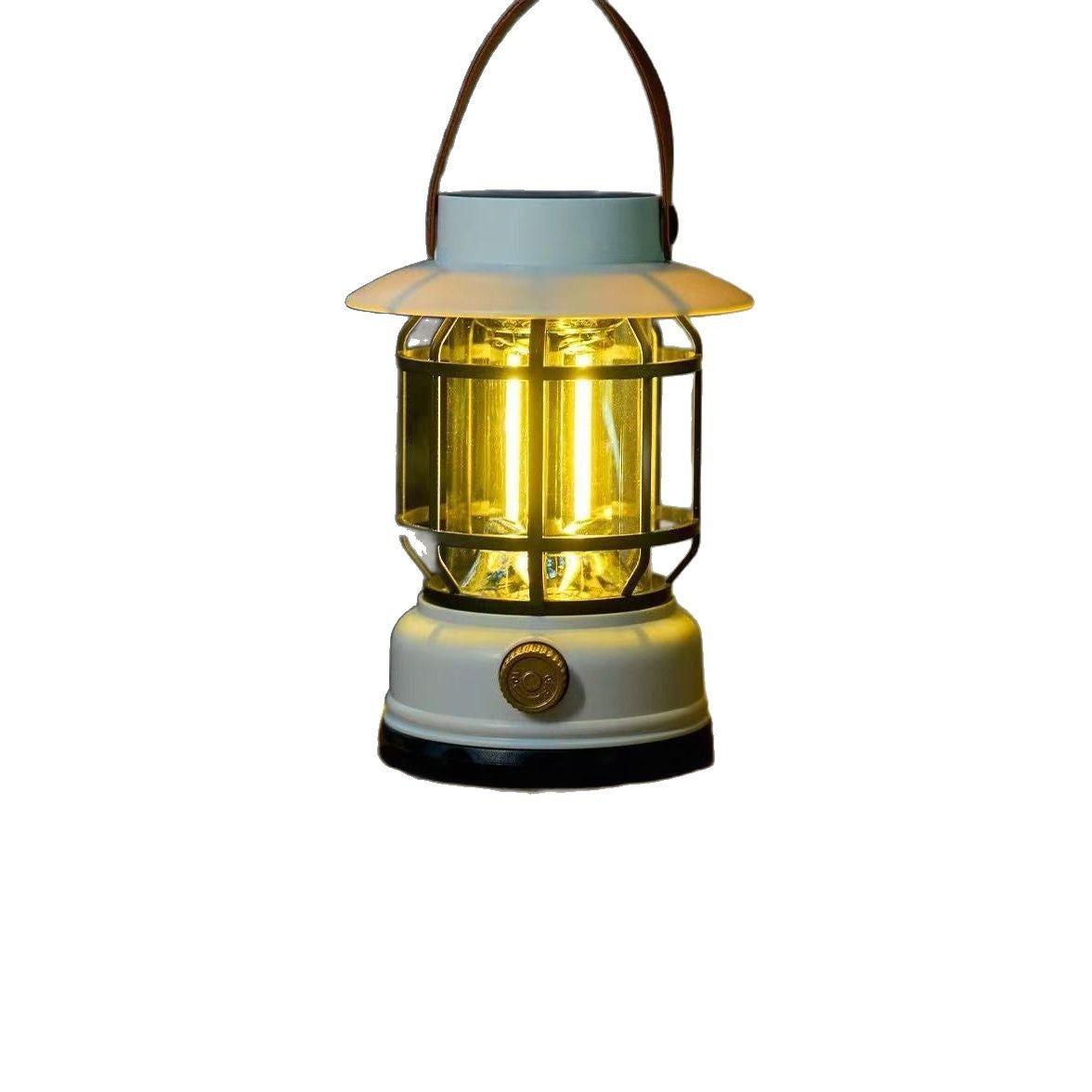 Sun Lake Outdoor Solar Camping Lantern Waterproof Hanging Design