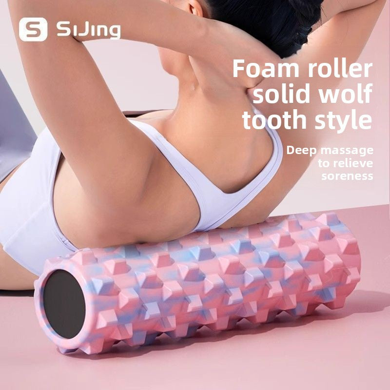 Sun Lake Solid Foam Roller for Muscle Recovery Yoga Pilates