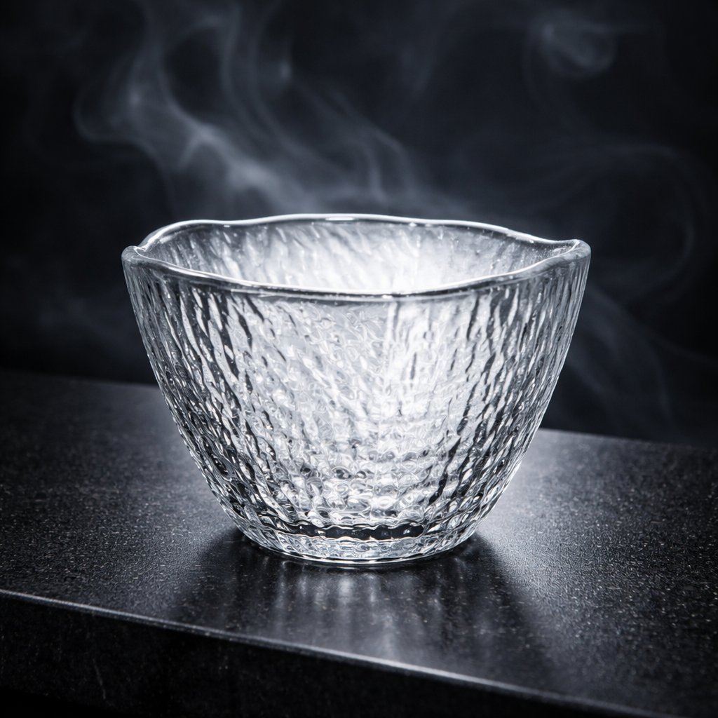 Japanese Hammered Whiskey Glass Tumbler (Lead-Free, Heat-Resistant) – Minimalist 160ml Cup for Bourbon, Scotch & Cocktails