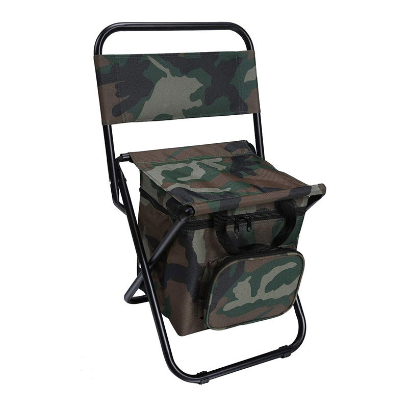 Sun Lake Portable Outdoor Foldable Ice Bag Chair