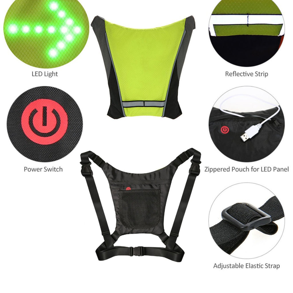 Sun Lake Bicycle Turn Signal Road Safety Vest