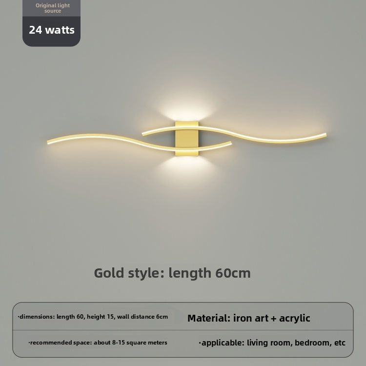 Minimalist bedroom bedside lamp