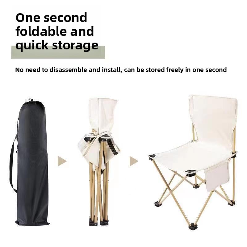 Sun Lake Portable Outdoor Chair | Outdoor Fishing Portable Folding Chair