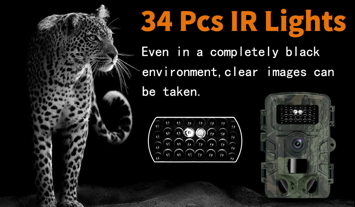 Sun Lake Night Vision Hunting Camera Waterproof Nighttime Surveillance High Resolution