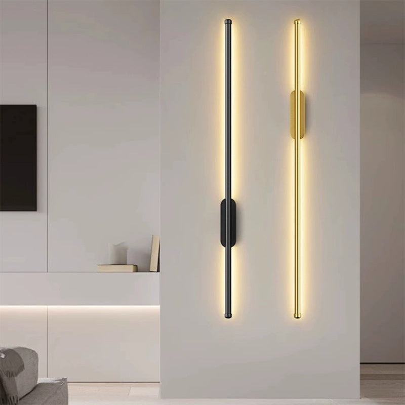 Minimalist LED Wall Light with Remote Control Adjustable Lighting