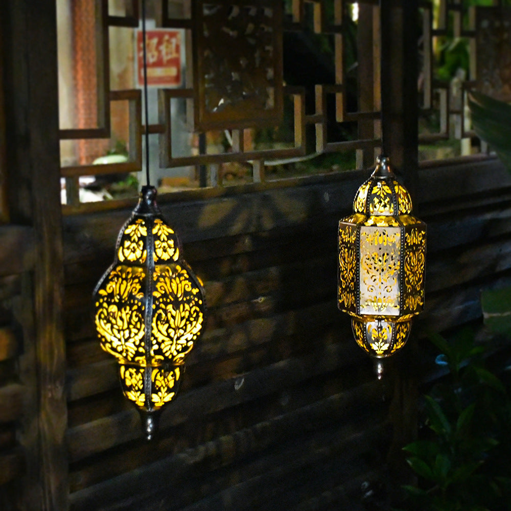 Baroque Projection Solar Garden Light