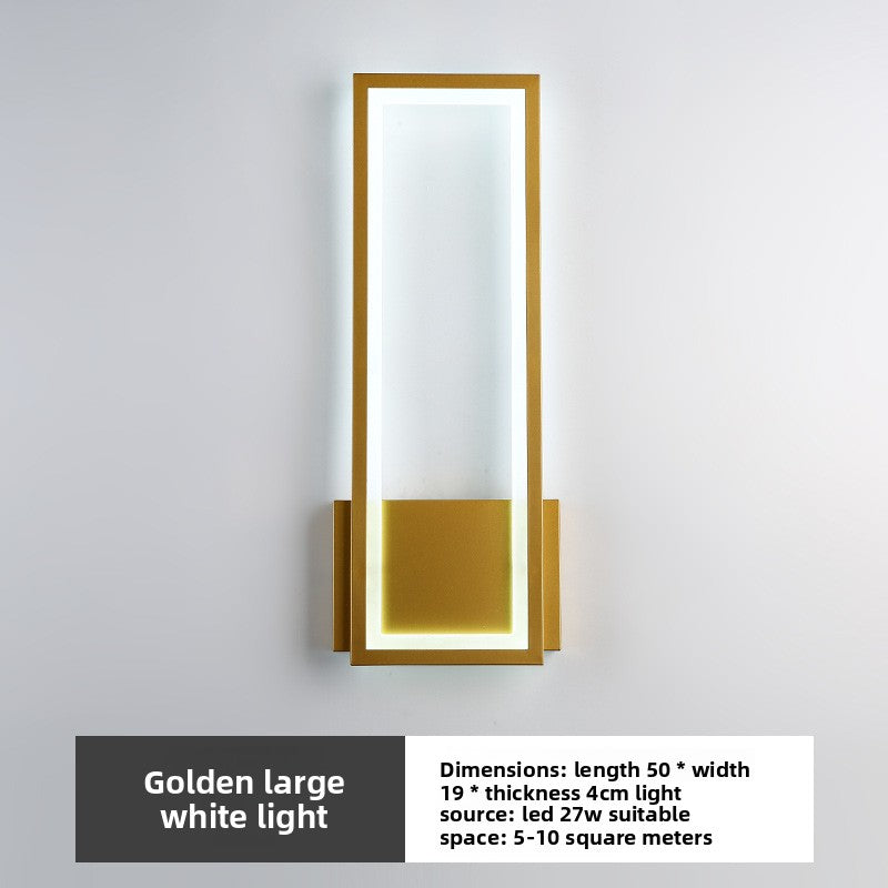 Living room background wall light