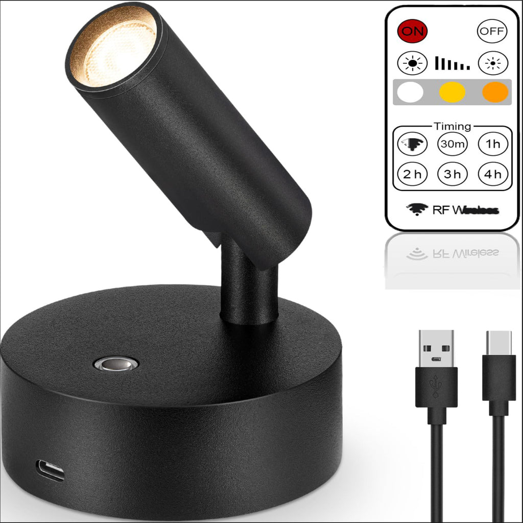 Wiring-free charging wall lamp