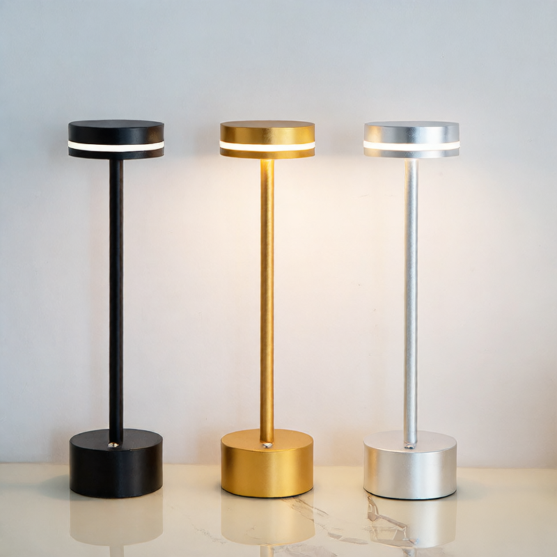 Touch Control Metal LED Table Lamp