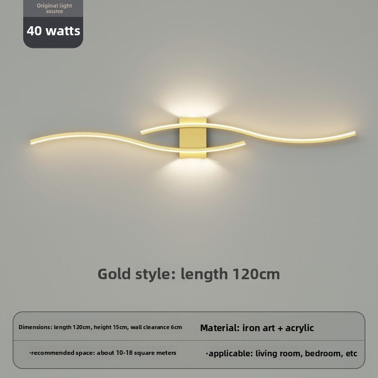 Minimalist bedroom bedside lamp