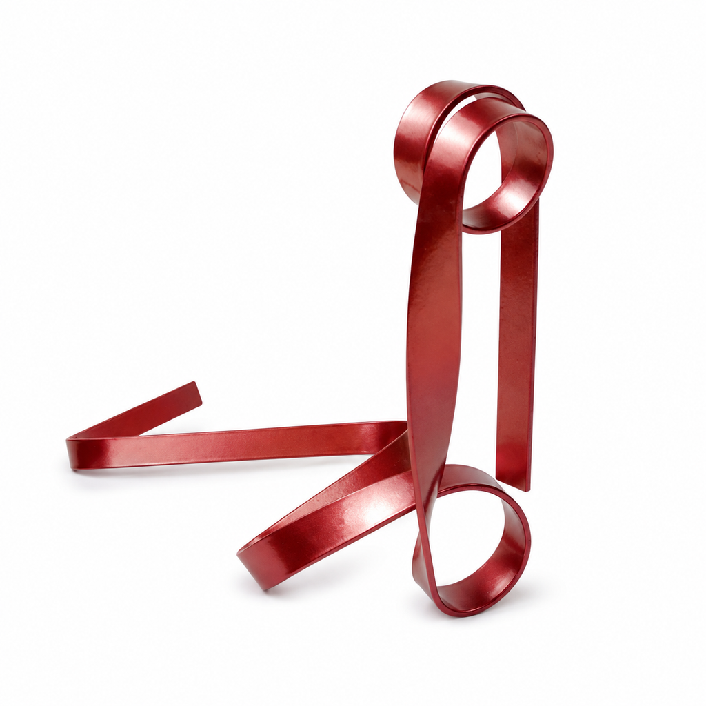Ribbon Iron Wine Bottle Rack