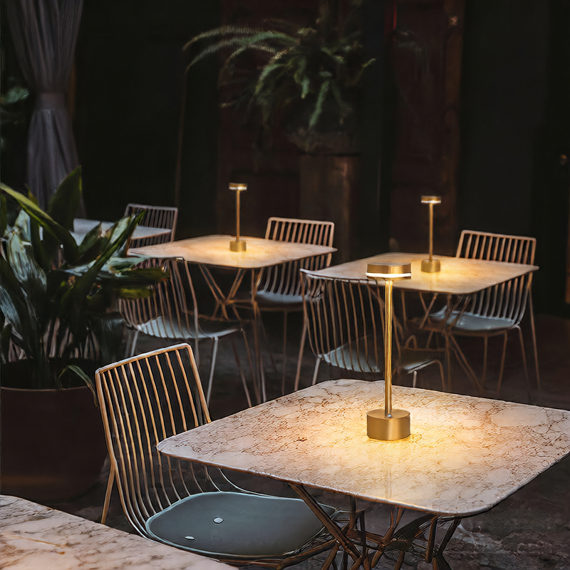 Touch Control Metal LED Table Lamp