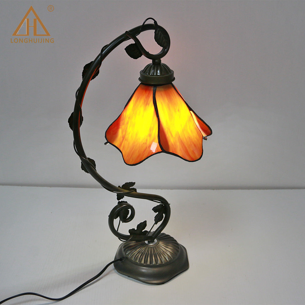 Tiffany Glass Table Lamp
