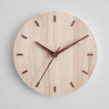 Wooden creative wall clock