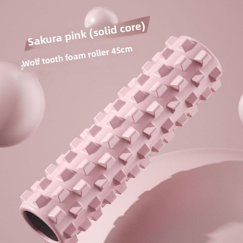 Sun Lake Solid Foam Roller for Muscle Recovery Yoga Pilates