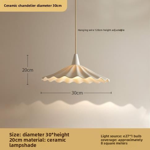 Retro ceramic chandelier