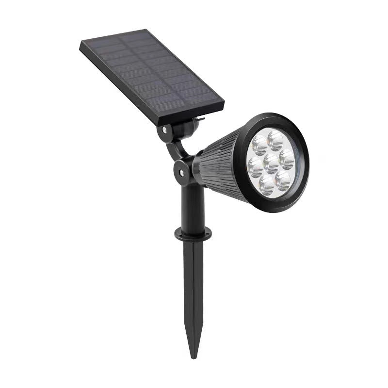 Solar-powered spotlight