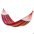 Sun Lake Striped Portable Striped Hammock With Anti-Flip Design