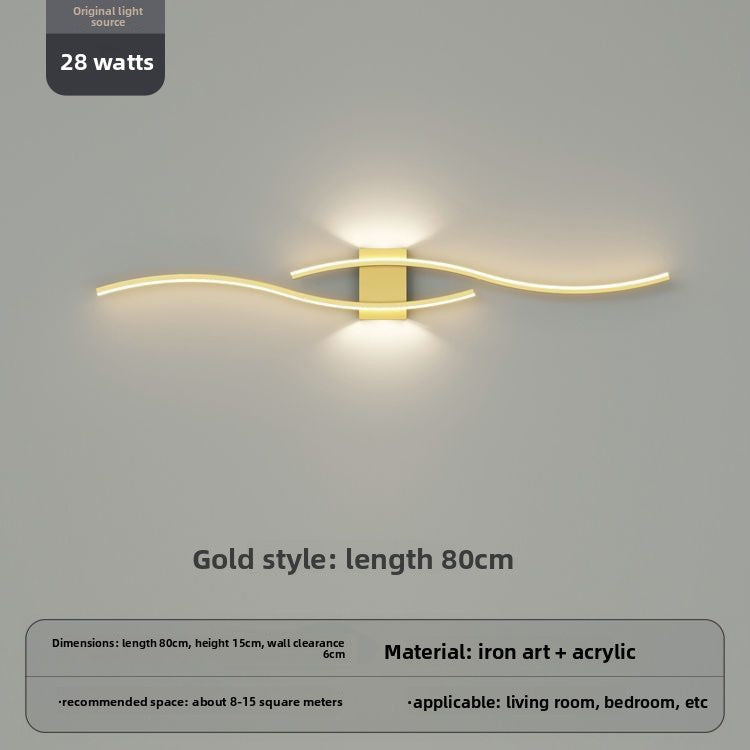 Minimalist bedroom bedside lamp