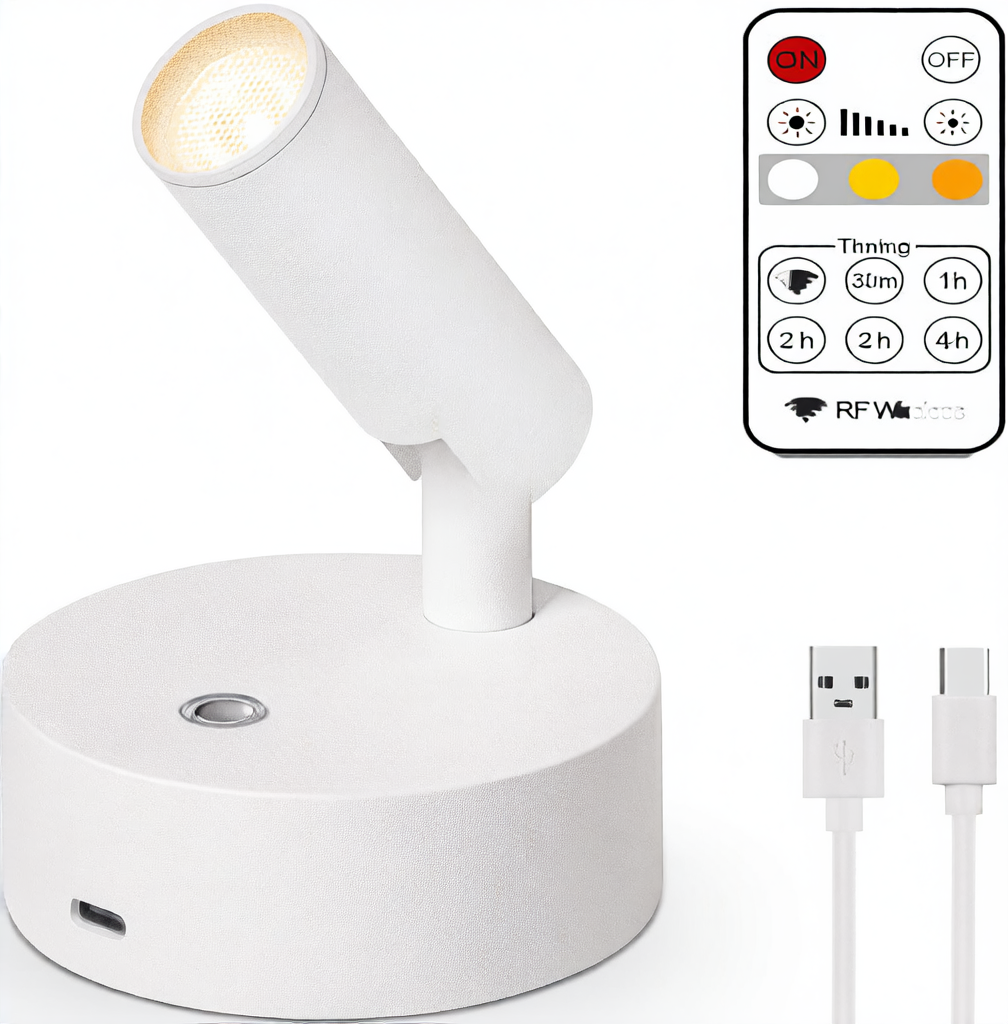 Wiring-free charging wall lamp