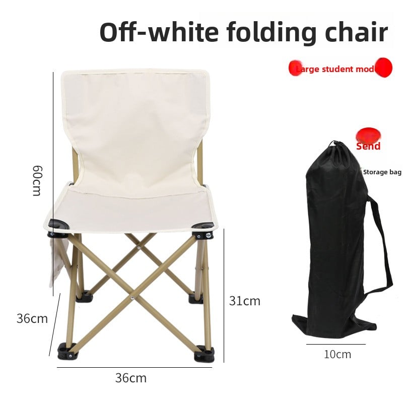 Sun Lake Portable Outdoor Chair | Outdoor Fishing Portable Folding Chair