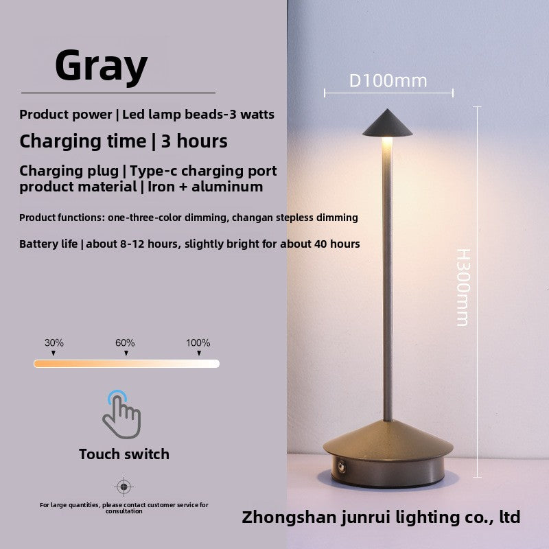 Creative Steeple Rechargeable Nightlight for Camping and Decor