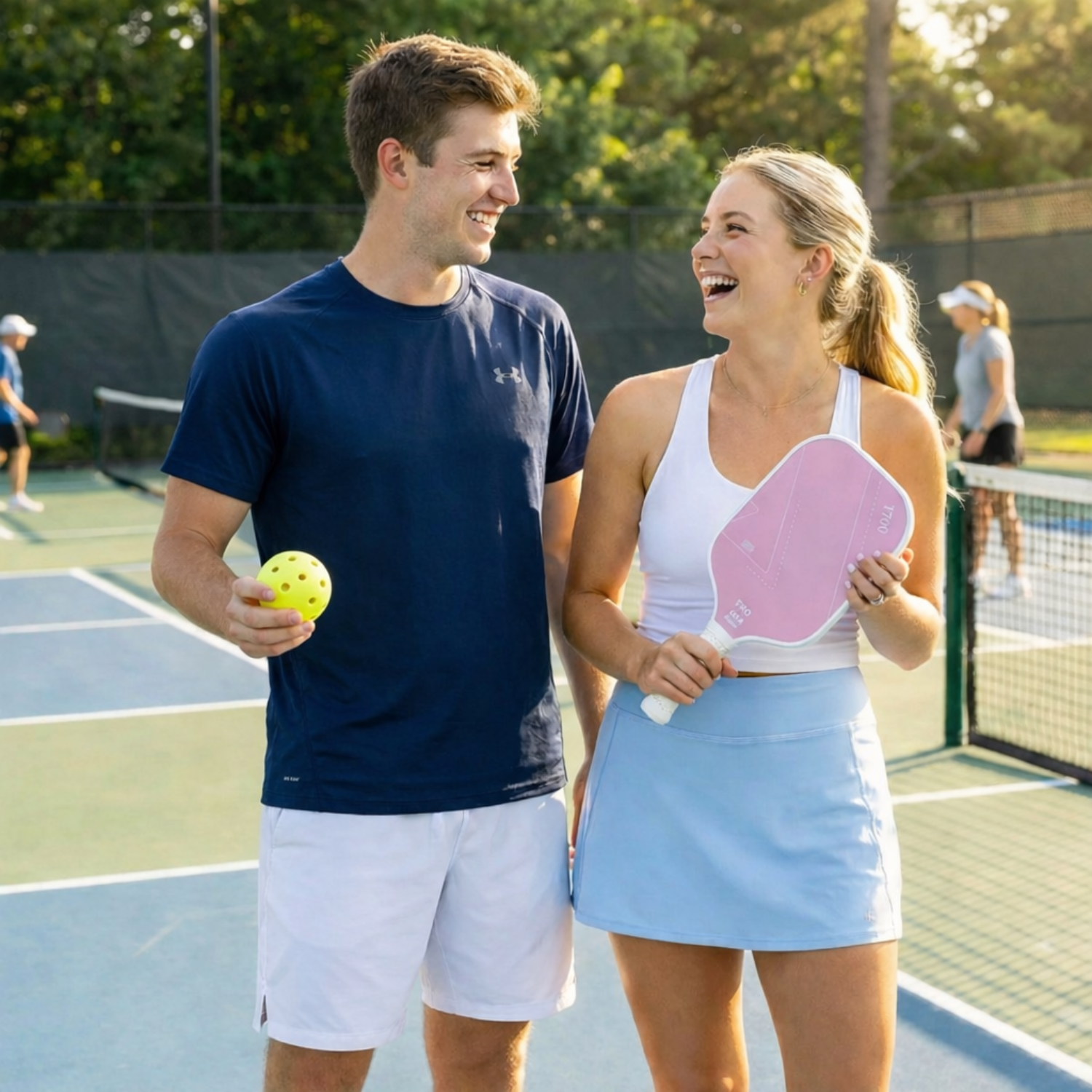 Rose Quartz Pink T700 Carbon Fiber Pickleball Paddle – 16mm Competition-Grade Control & Power Paddle