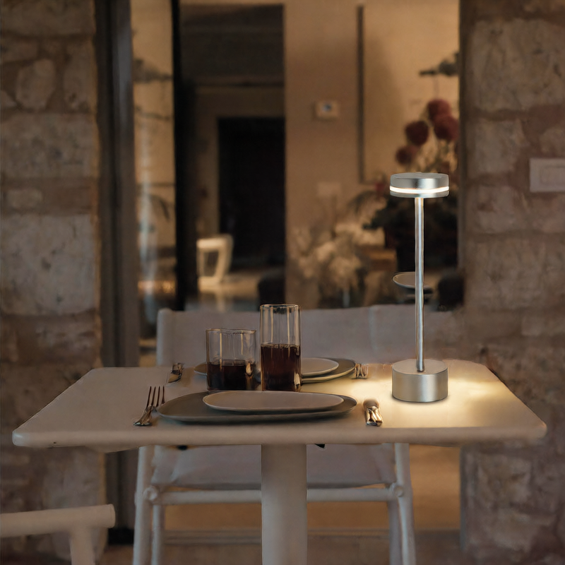 Touch Control Metal LED Table Lamp