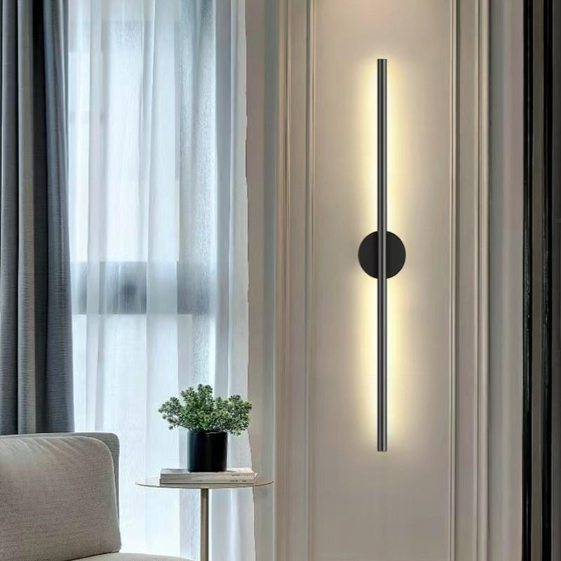 Minimalist LED Wall Light with Remote Control Adjustable Lighting