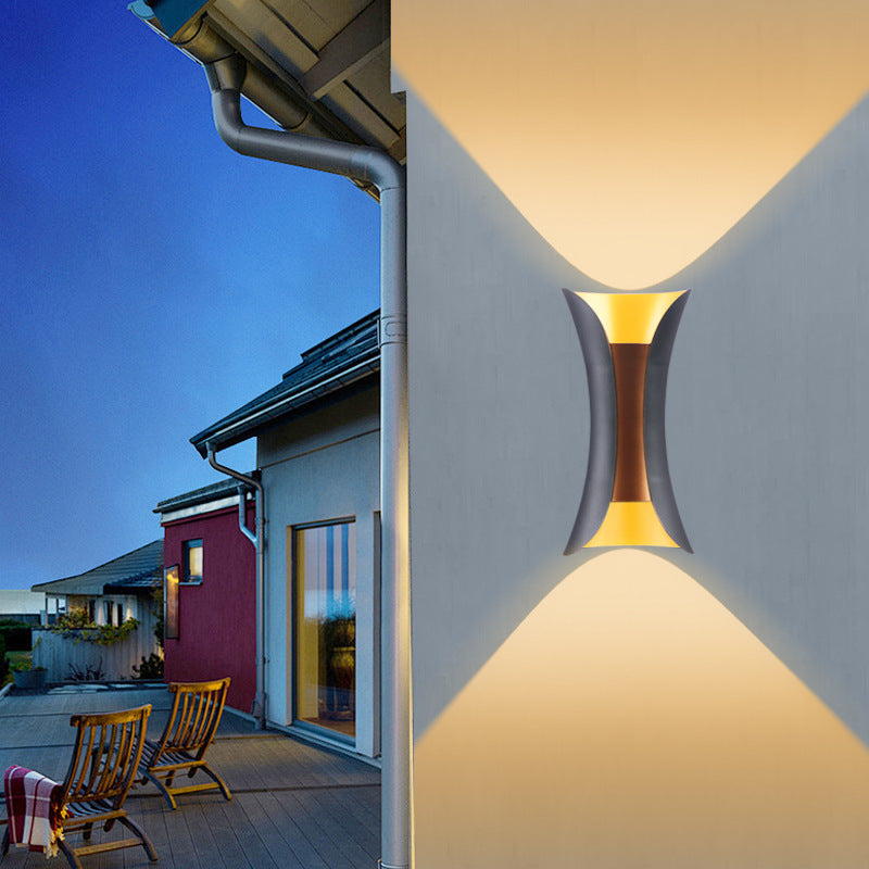 Slim Waterproof Outdoor Indoor Wall Lamp
