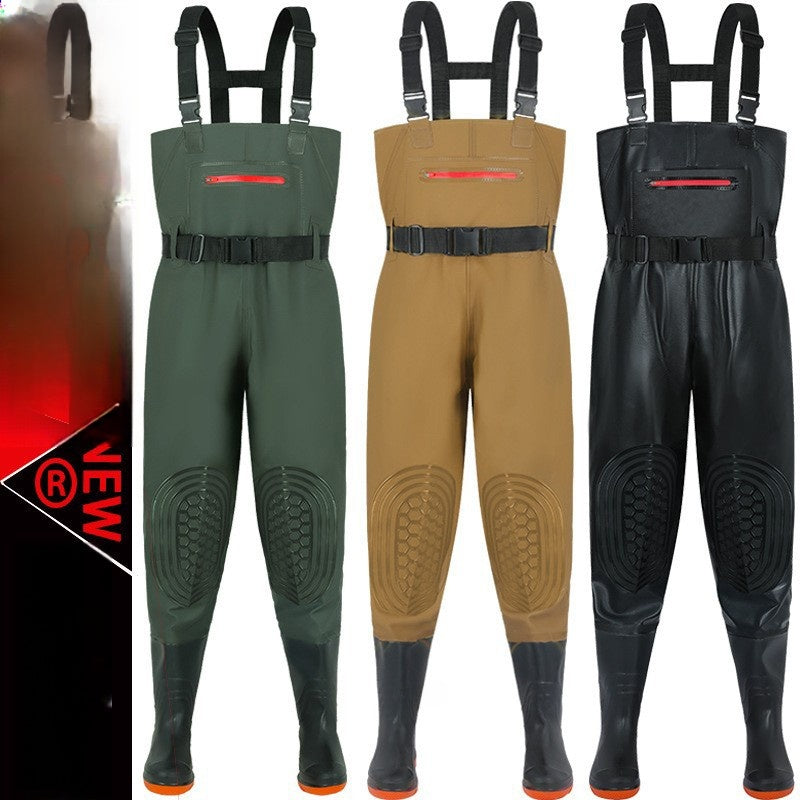 Sun Lake Waterproof Insulated Waders | Non-Slip Fishing Overall Pants