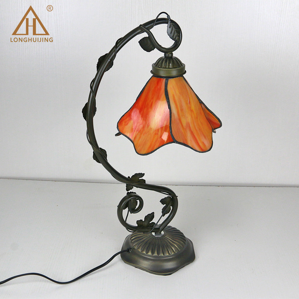Tiffany Glass Table Lamp