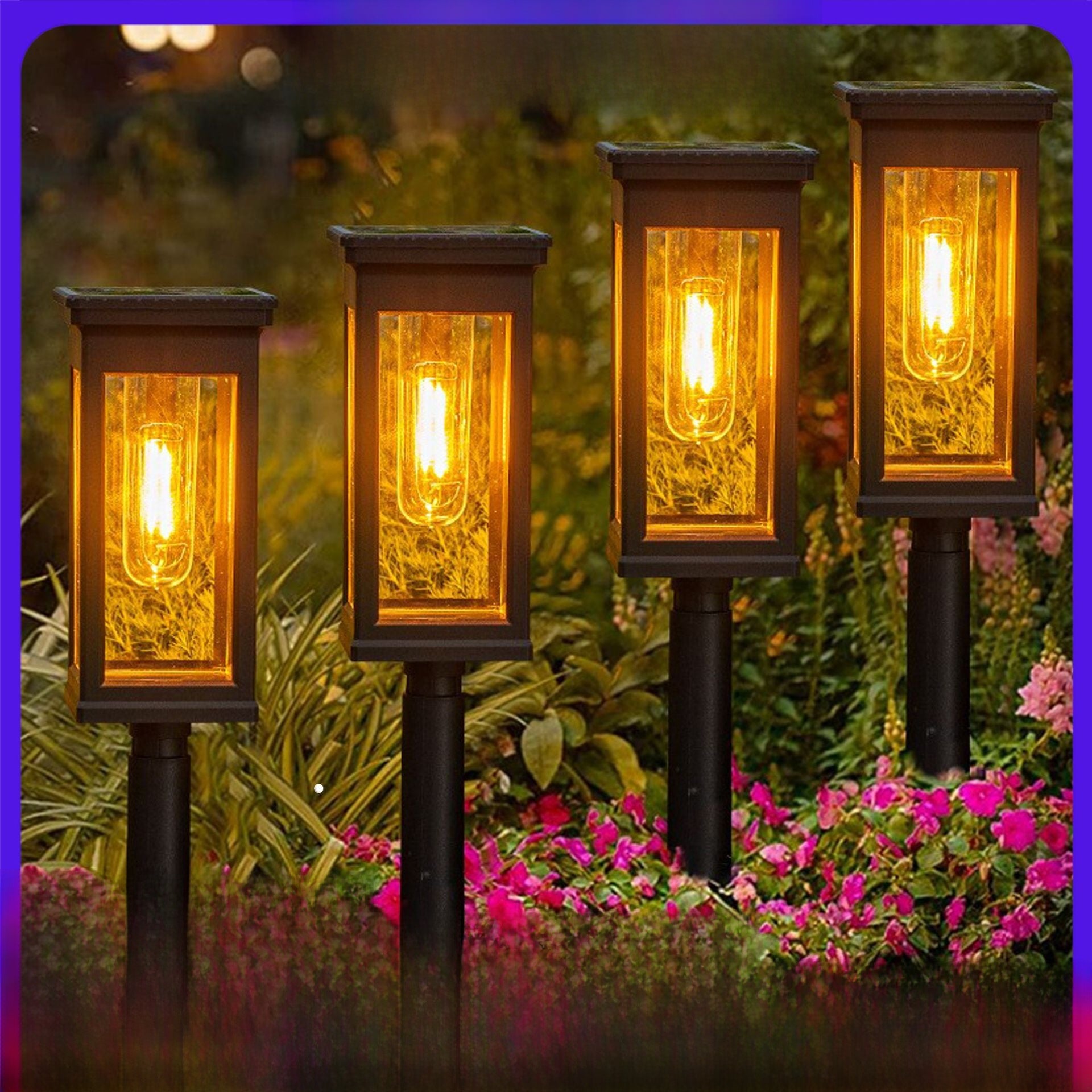 Solar Garden Light Waterproof Outdoor Sensor Light