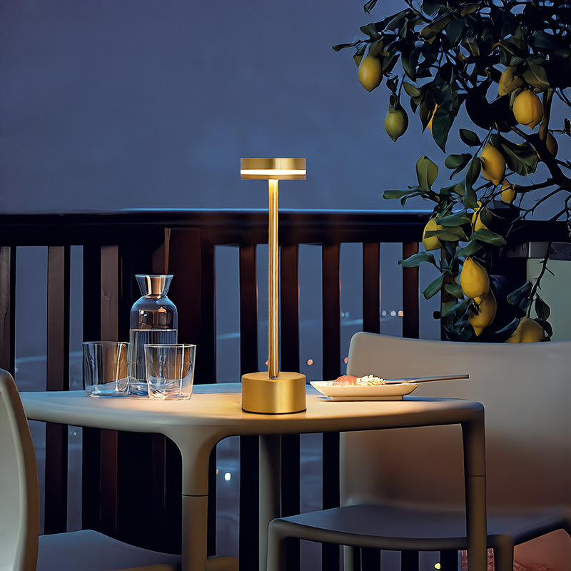 Touch Control Metal LED Table Lamp