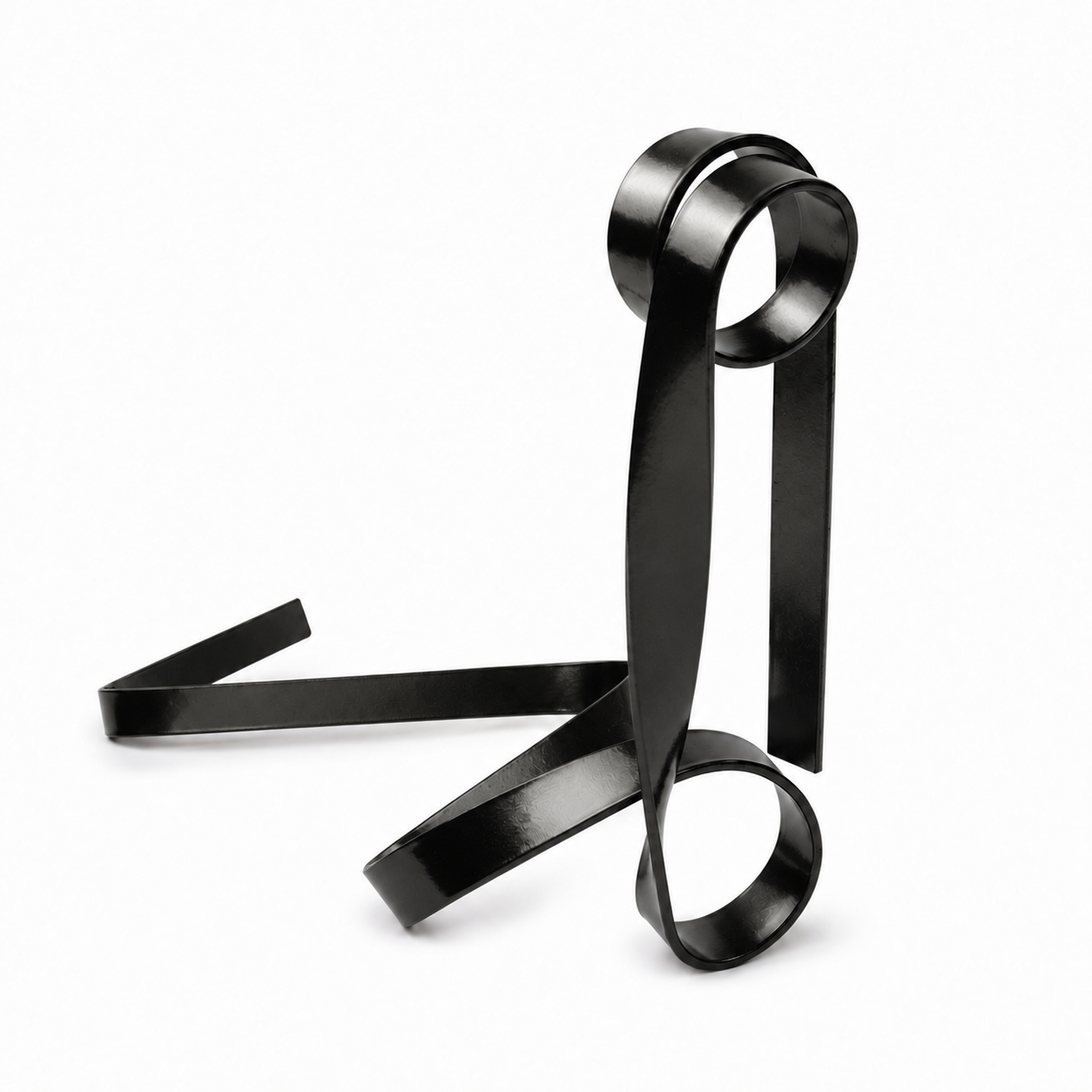 Ribbon Iron Wine Bottle Rack