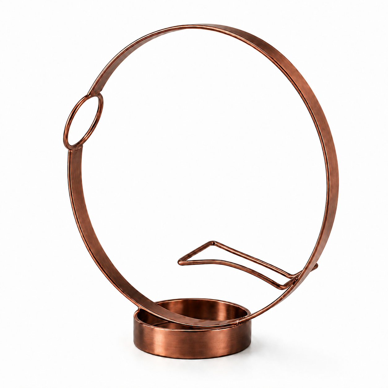 Circular Steel Wine Bottle Rack