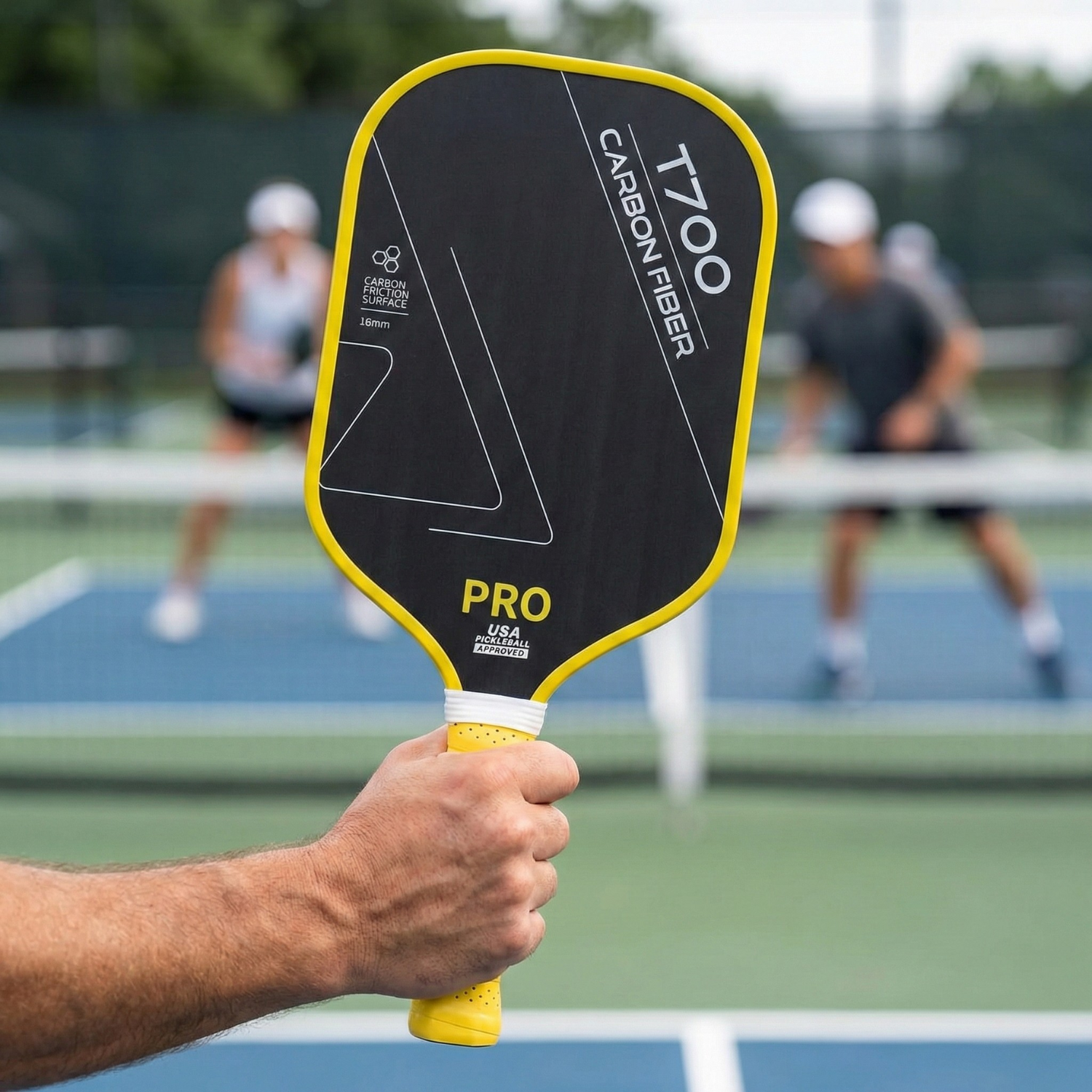 T700 Carbon Fiber Pickleball Paddle 16mm USAPA Approved (Volt Pro Edition)