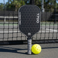 T700 Carbon Fiber Pickleball Paddle 16mm | Honeycomb Core, Textured Grip, USAPA Approved (Graphite Honeycomb)