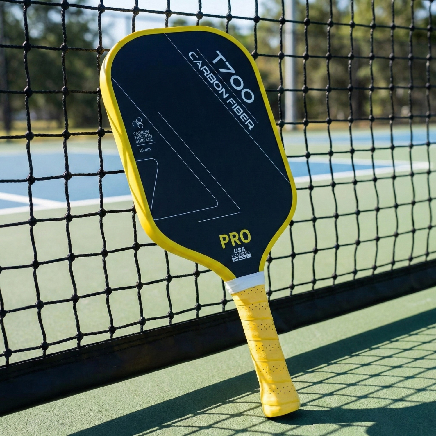 T700 Carbon Fiber Pickleball Paddle 16mm USAPA Approved (Volt Pro Edition)