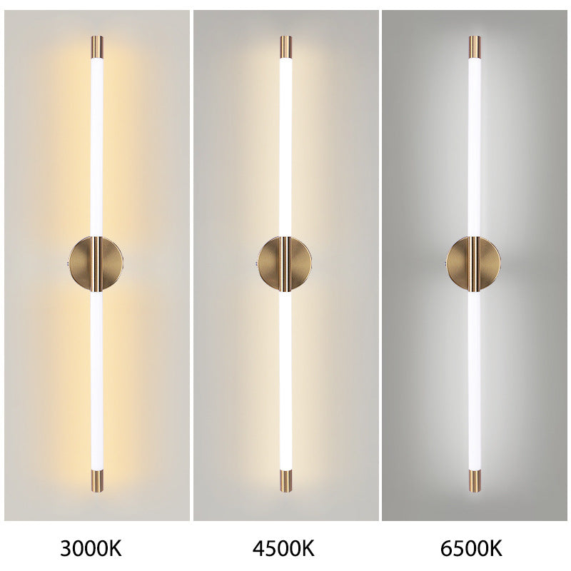 Gold Finish Acrylic LED Wall Lamp
