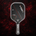 T700 Carbon Fiber Pickleball Paddle - Matte Textured Grip Surface Lightweight 220g Control + Power (Blue/Red/Neon Green)