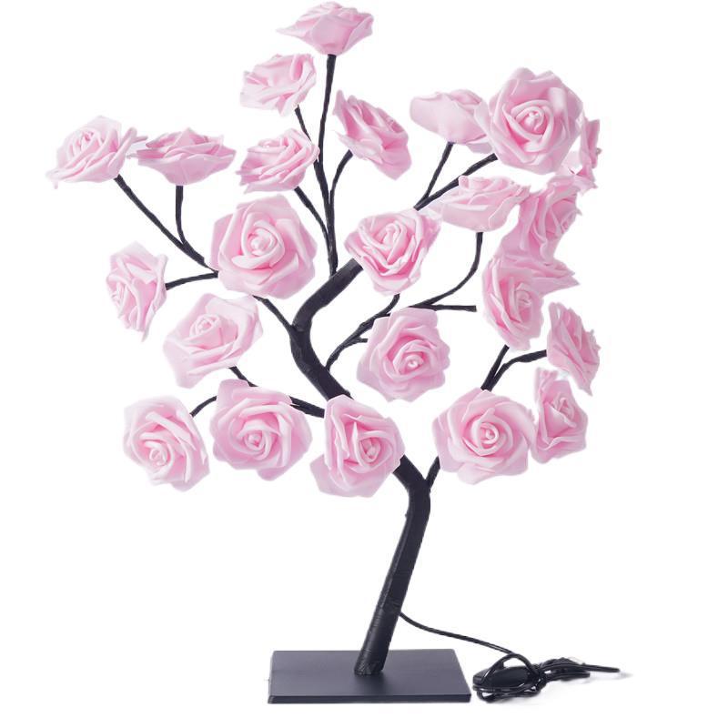 USB Powered Rose Tree Night Light