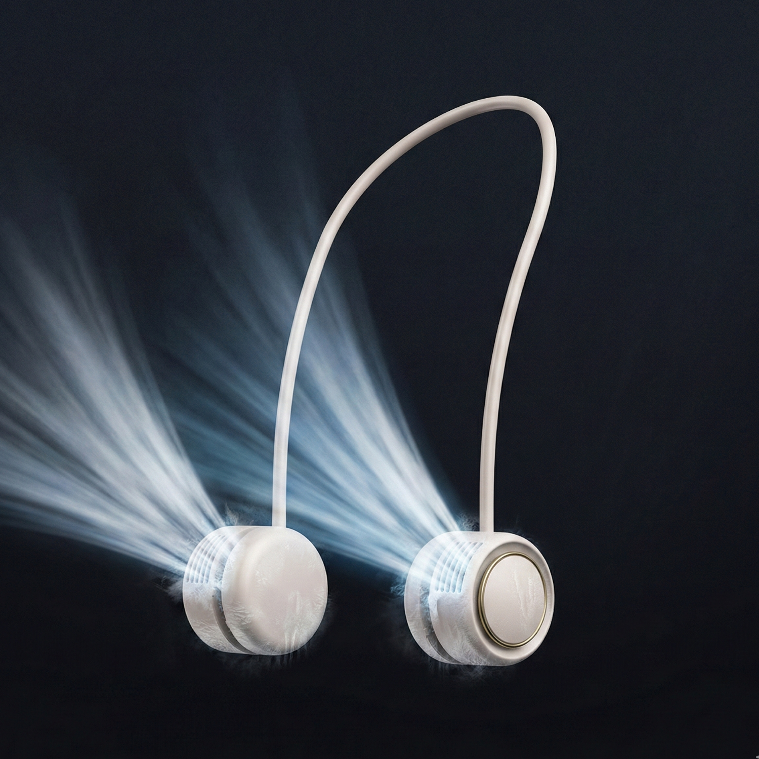 Portable Neck Fan – Hands-Free Wearable Cooling Fan, Quiet & Rechargeable