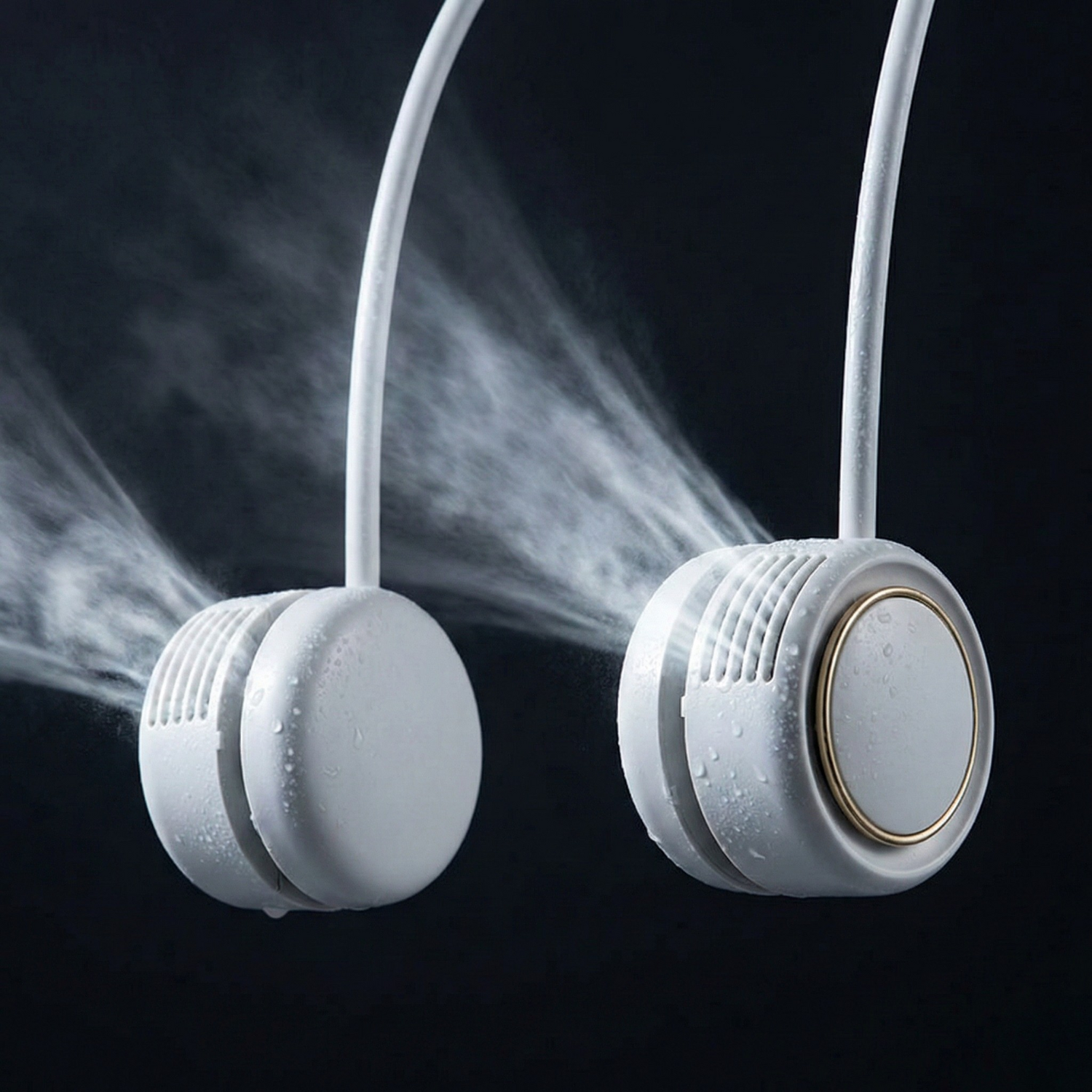 Portable Neck Fan – Hands-Free Wearable Cooling Fan, Quiet & Rechargeable