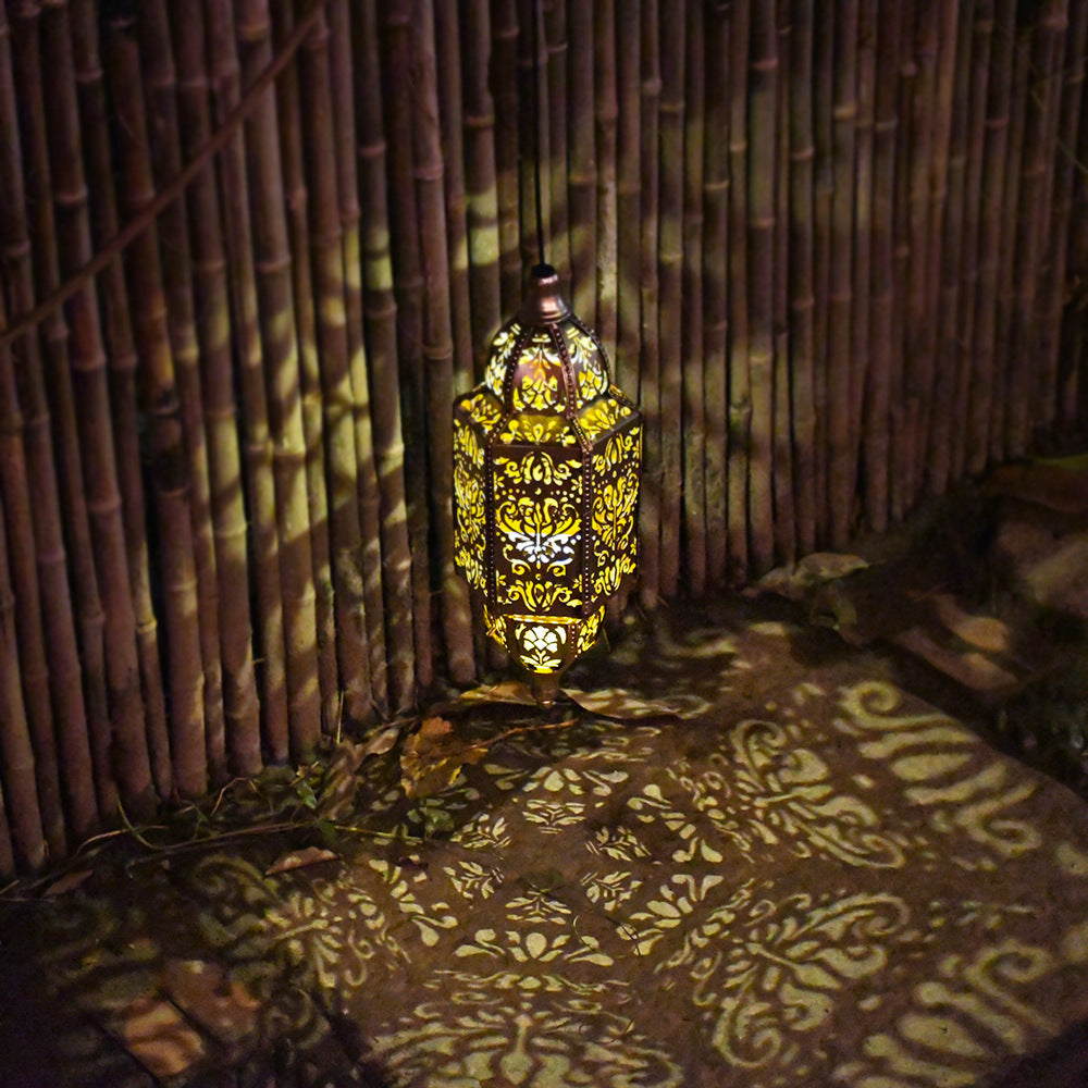 Baroque Projection Solar Garden Light